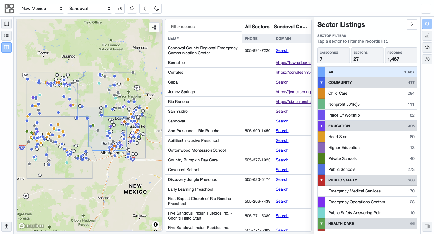 Community Discovery Engine interface preview